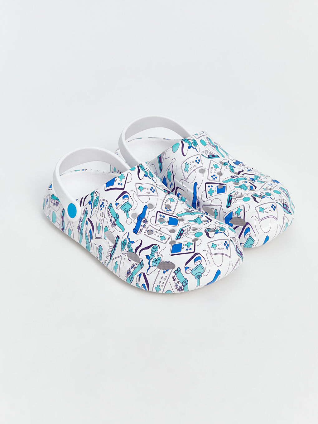 Printed Boys' Beach Sandals -S5FH05Z4-VE4