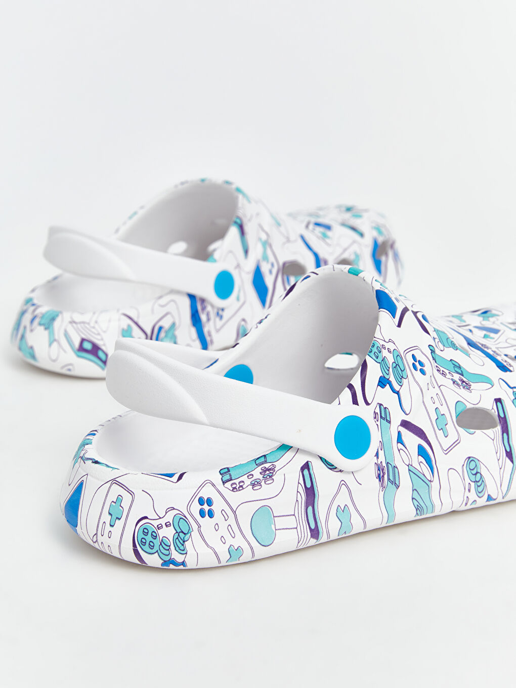 Printed Boys' Beach Sandals -S5FH05Z4-VE4