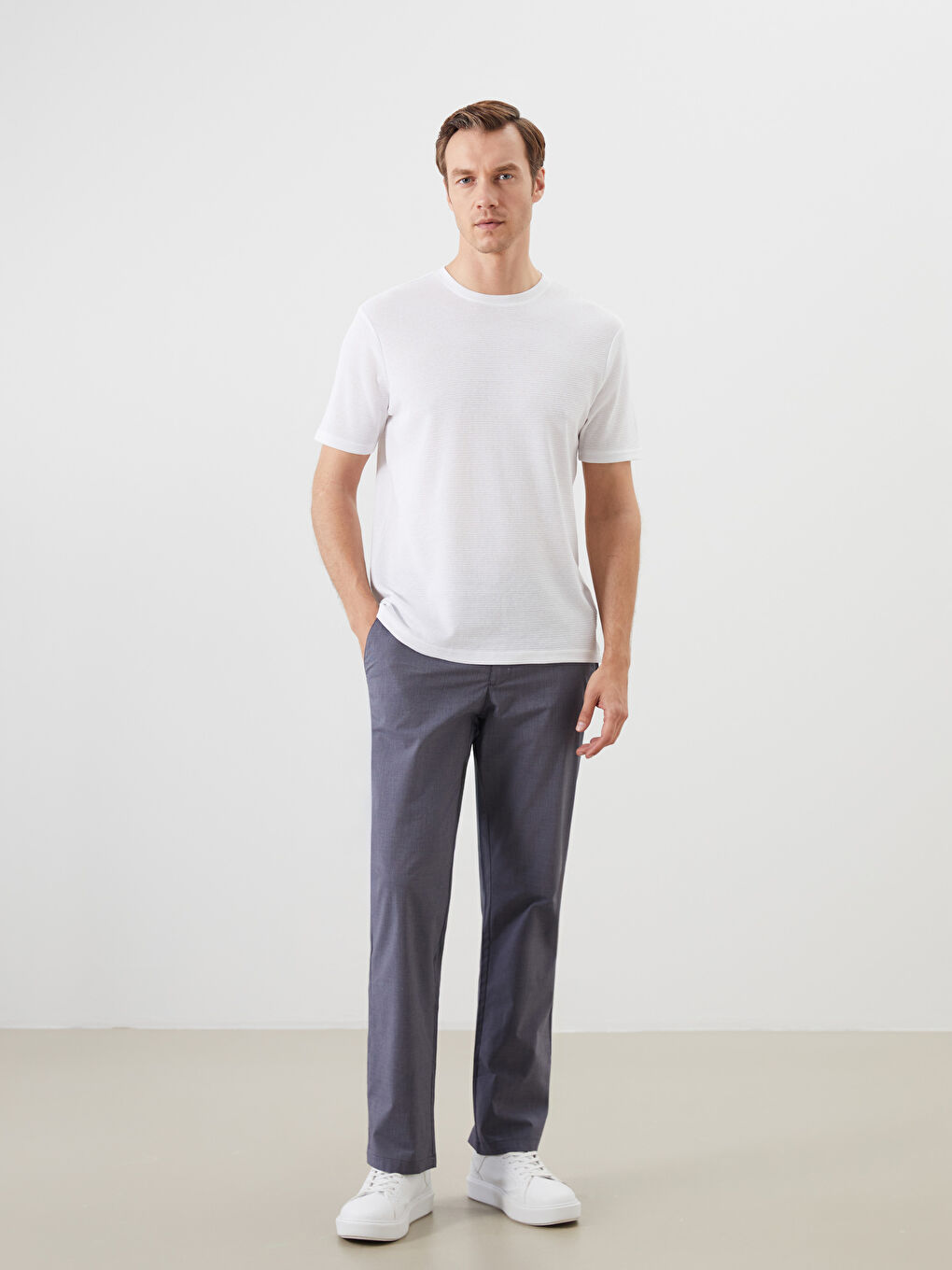 LCWAIKIKI Classic Standardni kroj Gabardin Muške Chino pantalone -S5FH43Z8-LBF