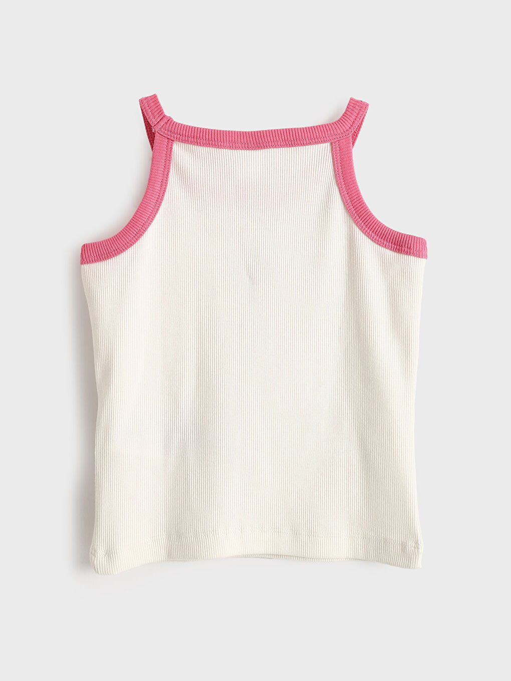 Crew Neck Embroidered Girls' Tank Top -S5FH58Z1-R9J