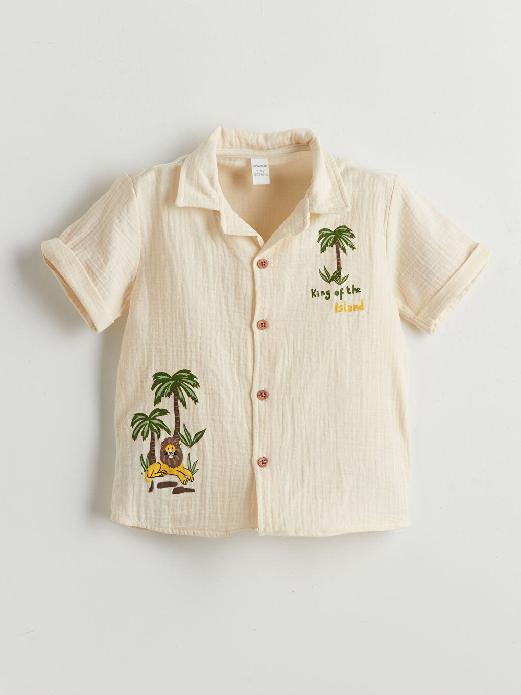 Printed Boys' Shirt and Shorts 2 Pack -S5FH85Z1-QVK