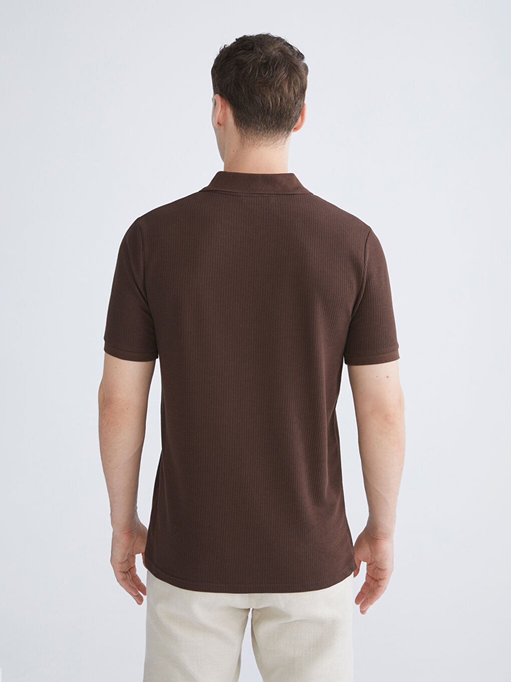 SOUTHBLUE Resort Neck Short Sleeve Men's T-Shirt -S5FI01Z8-ZMQ
