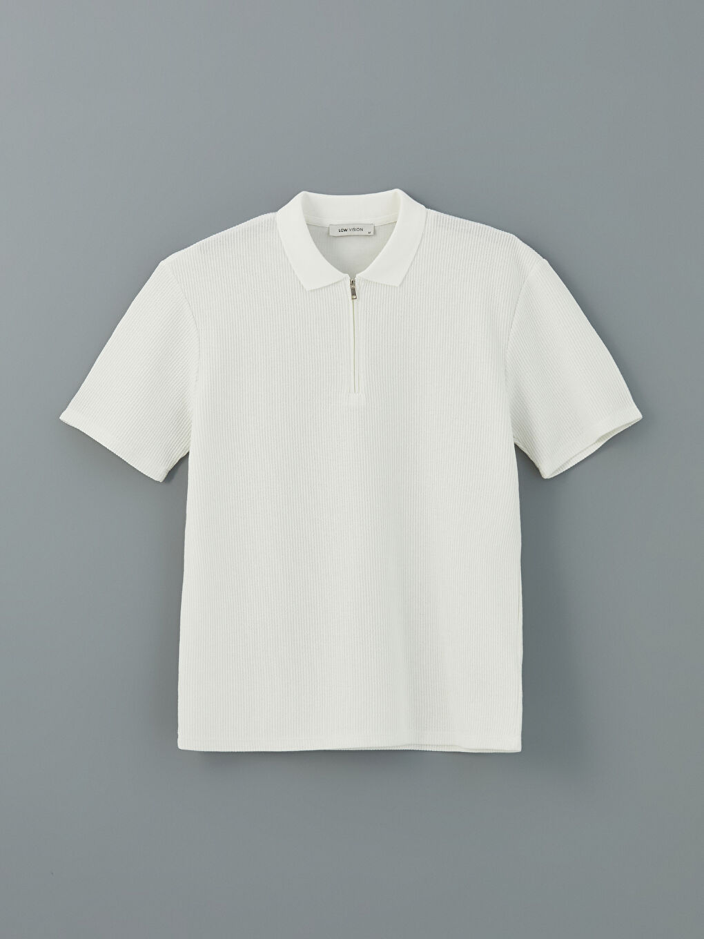 Polo Neck Short Sleeve Men's T-Shirt -S5FI14Z8-R9J