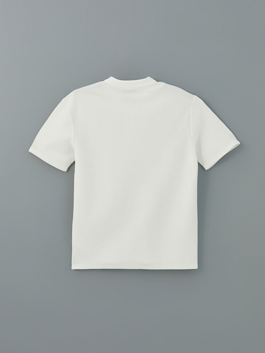 Polo Neck Short Sleeve Men's T-Shirt -S5FI14Z8-R9J