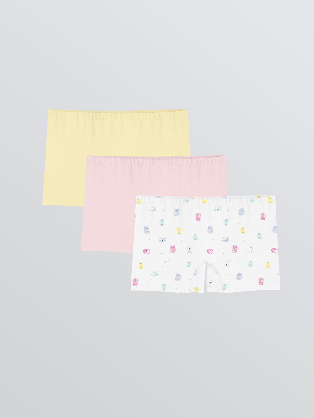 Girl WHITE Boxer Trunks -S5FI77Z1-LU7