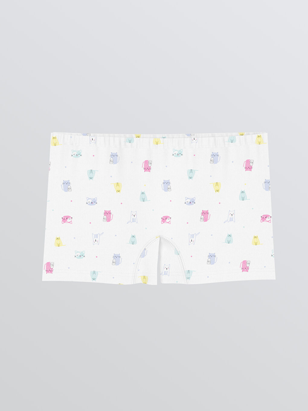 Girl WHITE Boxer Trunks -S5FI77Z1-LU7