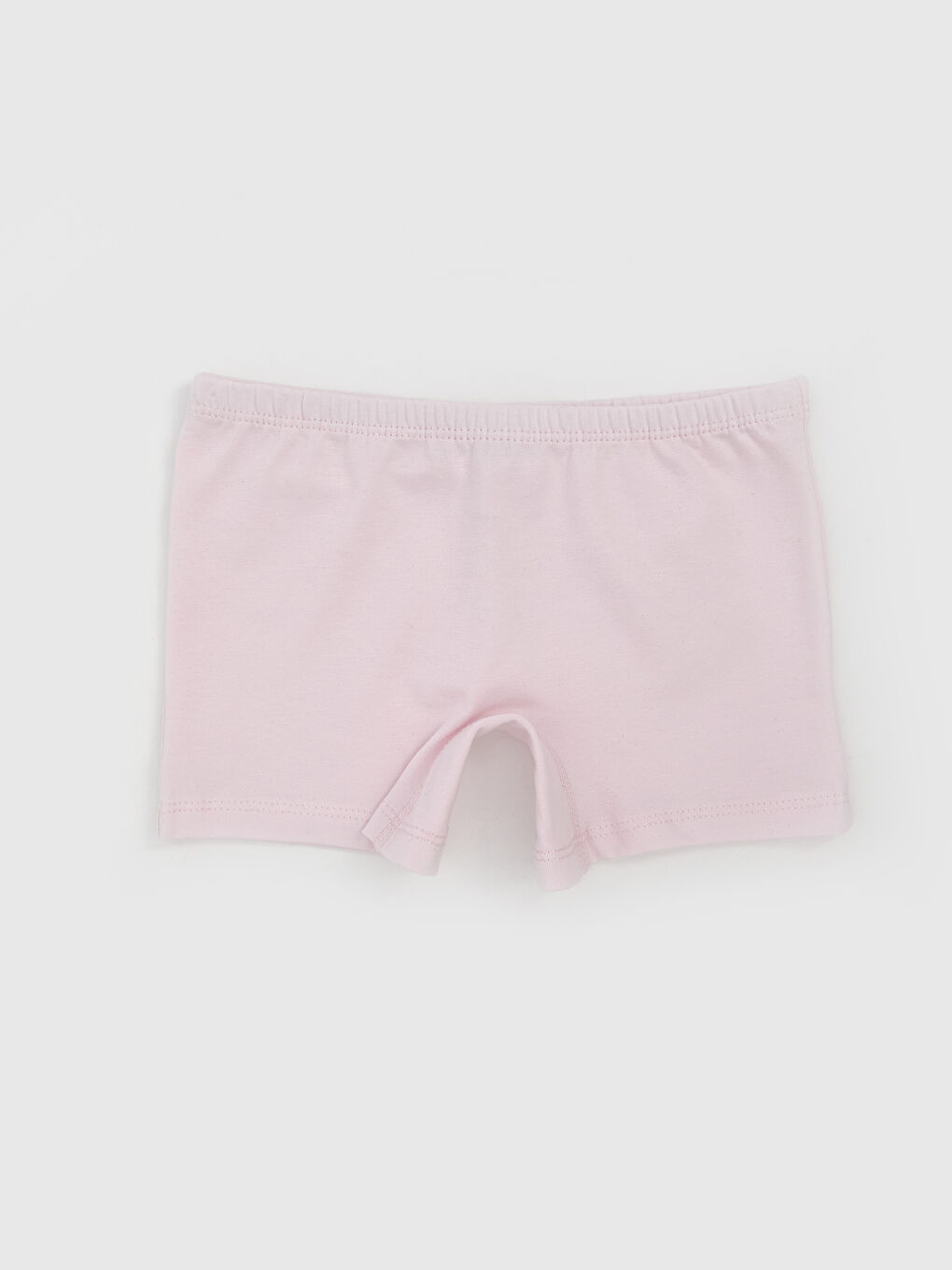 Pembe Beli Lastikli Kız Çocuk Boxer