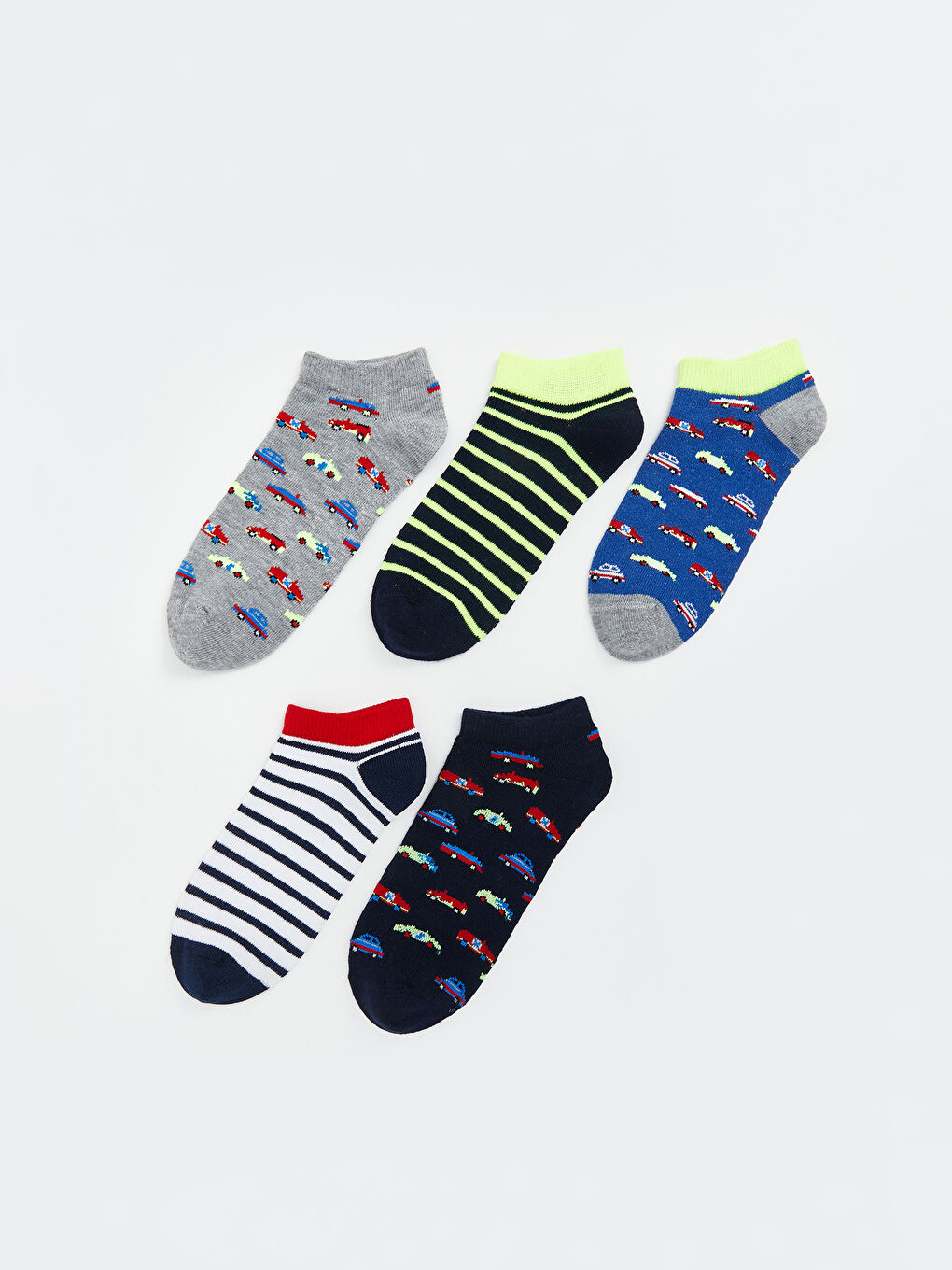 Boys Trainer Socks 5 Pack -S5FJ88Z4-K00