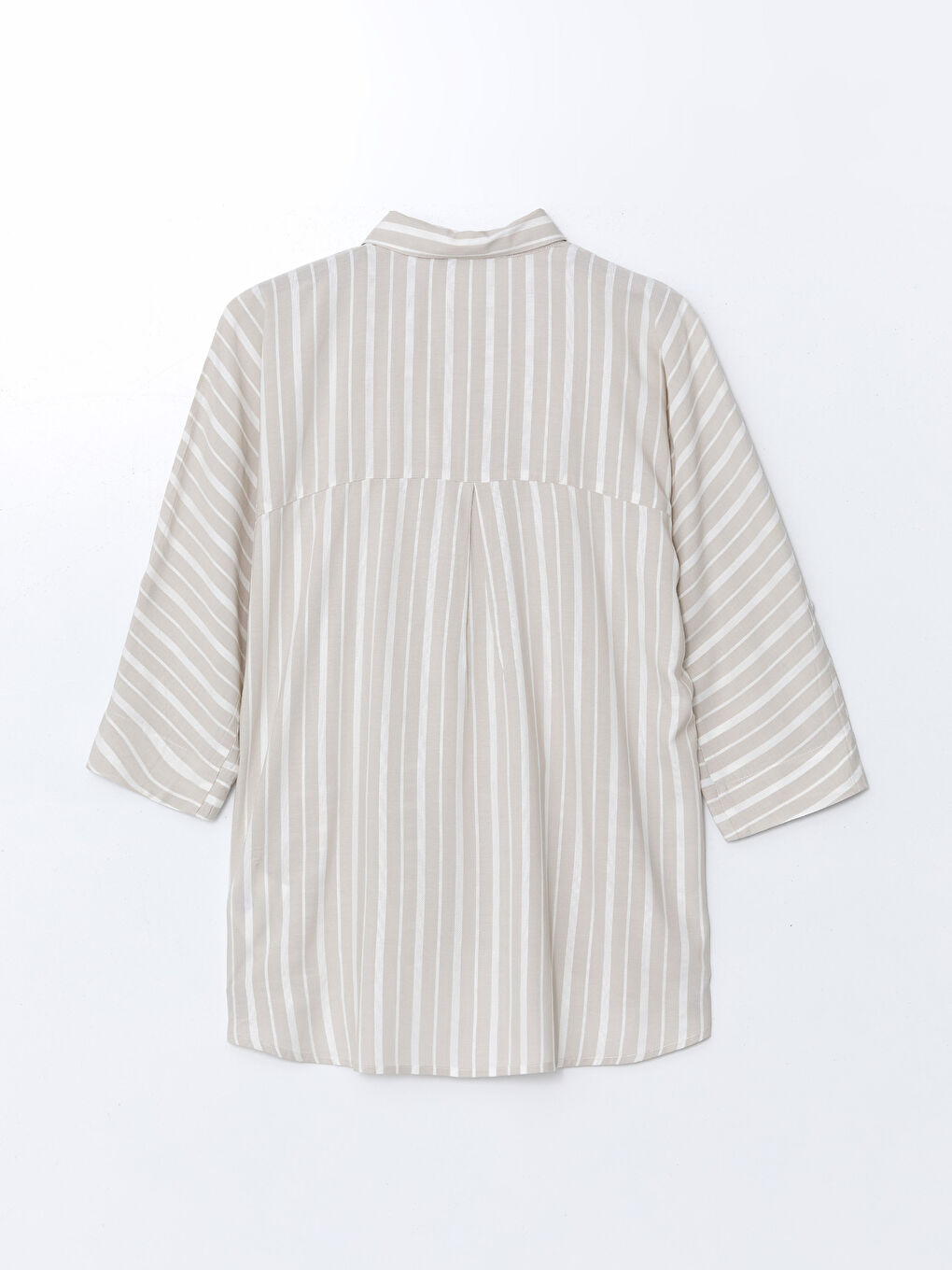 Loose Fit Striped Women's Shirt -S5FL16Z8-LJX