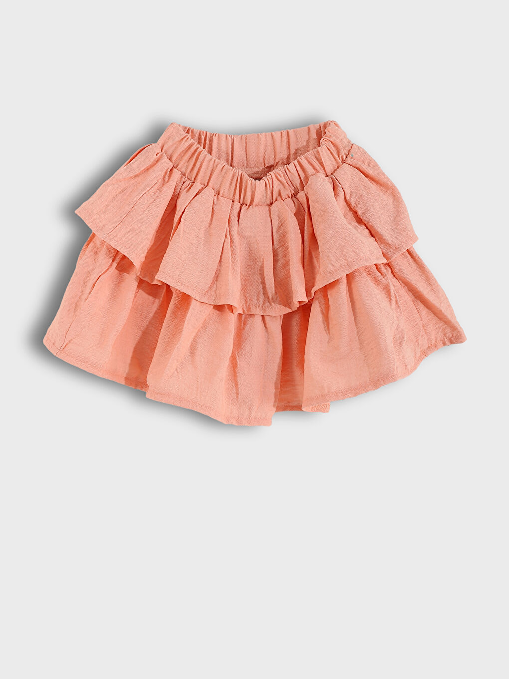 Elastic Waist Ruffle Girl Skirt