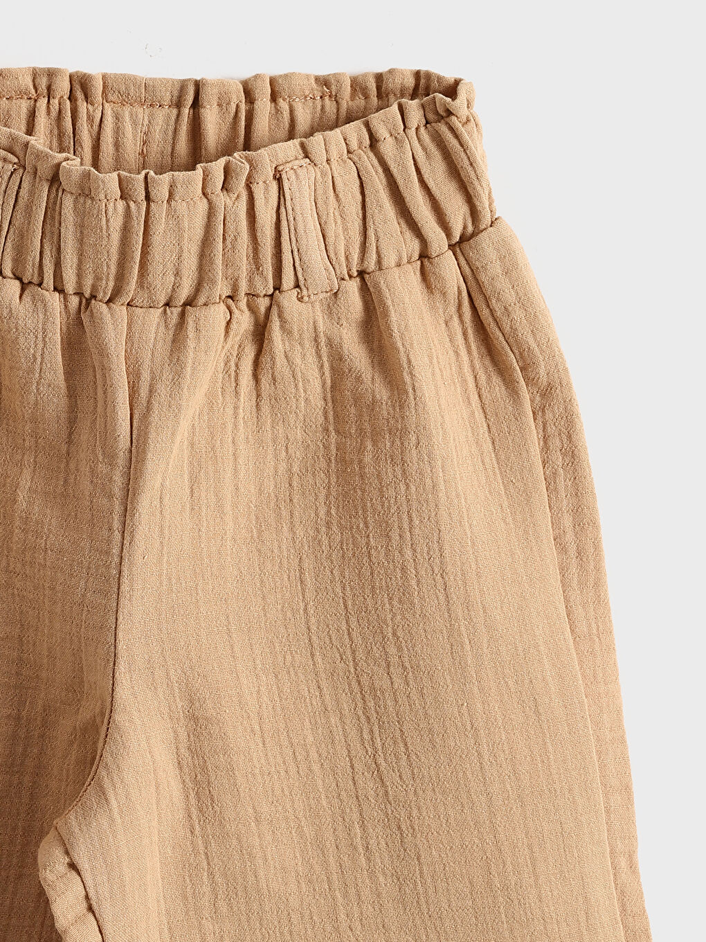 Elasticated Waist Muslin Girls' Trousers -S5FL19Z1-FMQ