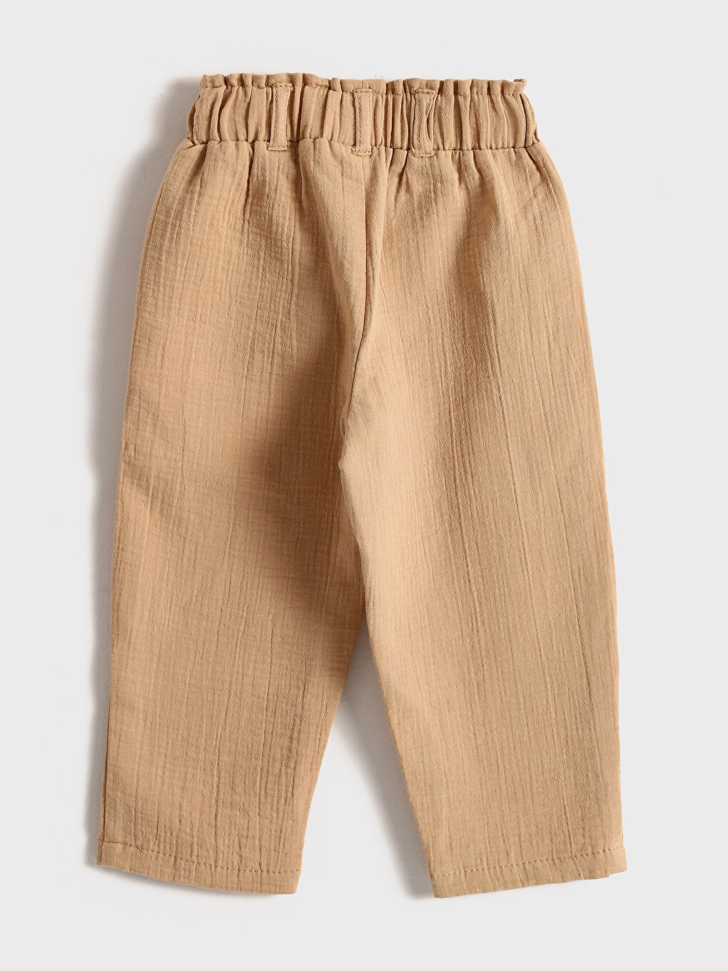 Elasticated Waist Muslin Girls' Trousers -S5FL19Z1-FMQ