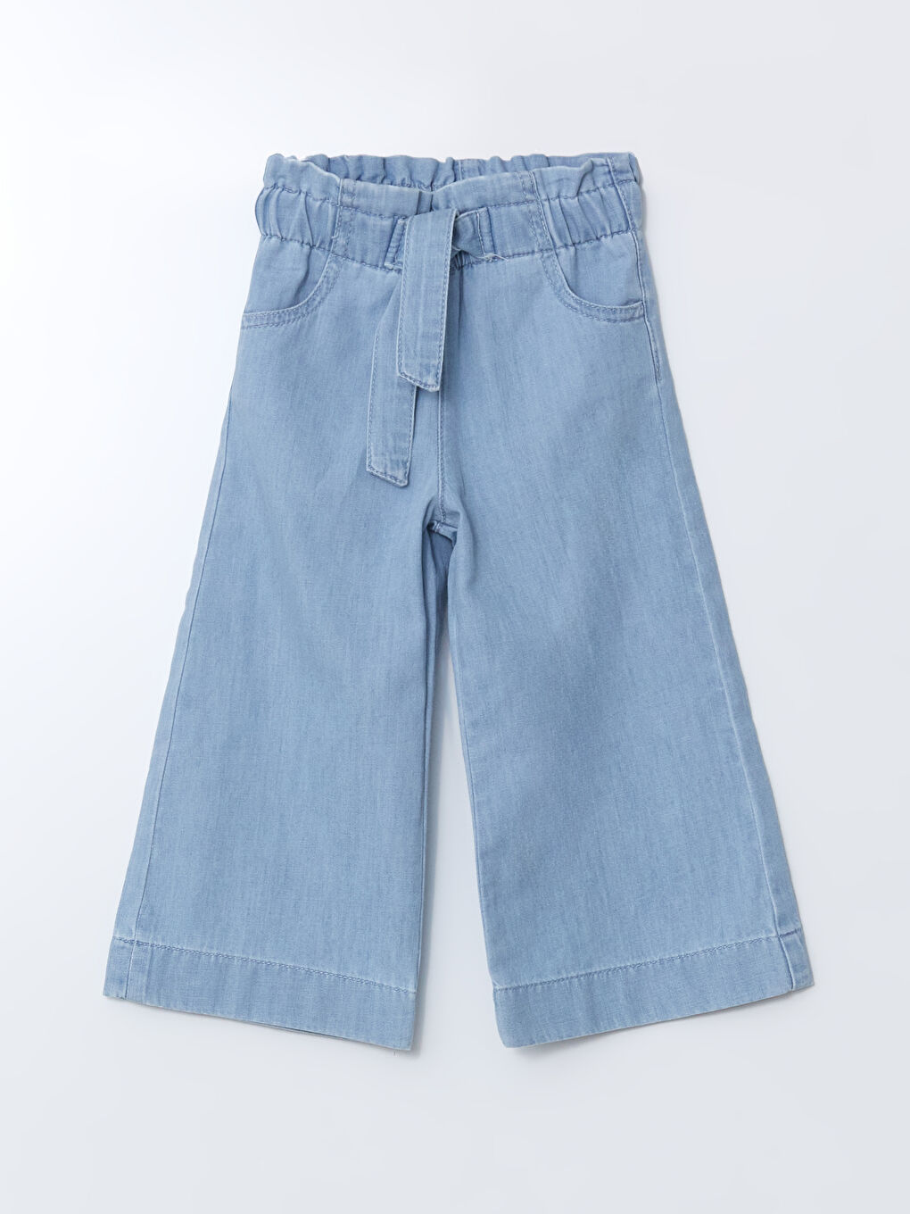 Jean à Taille Élastiquée pour Filles