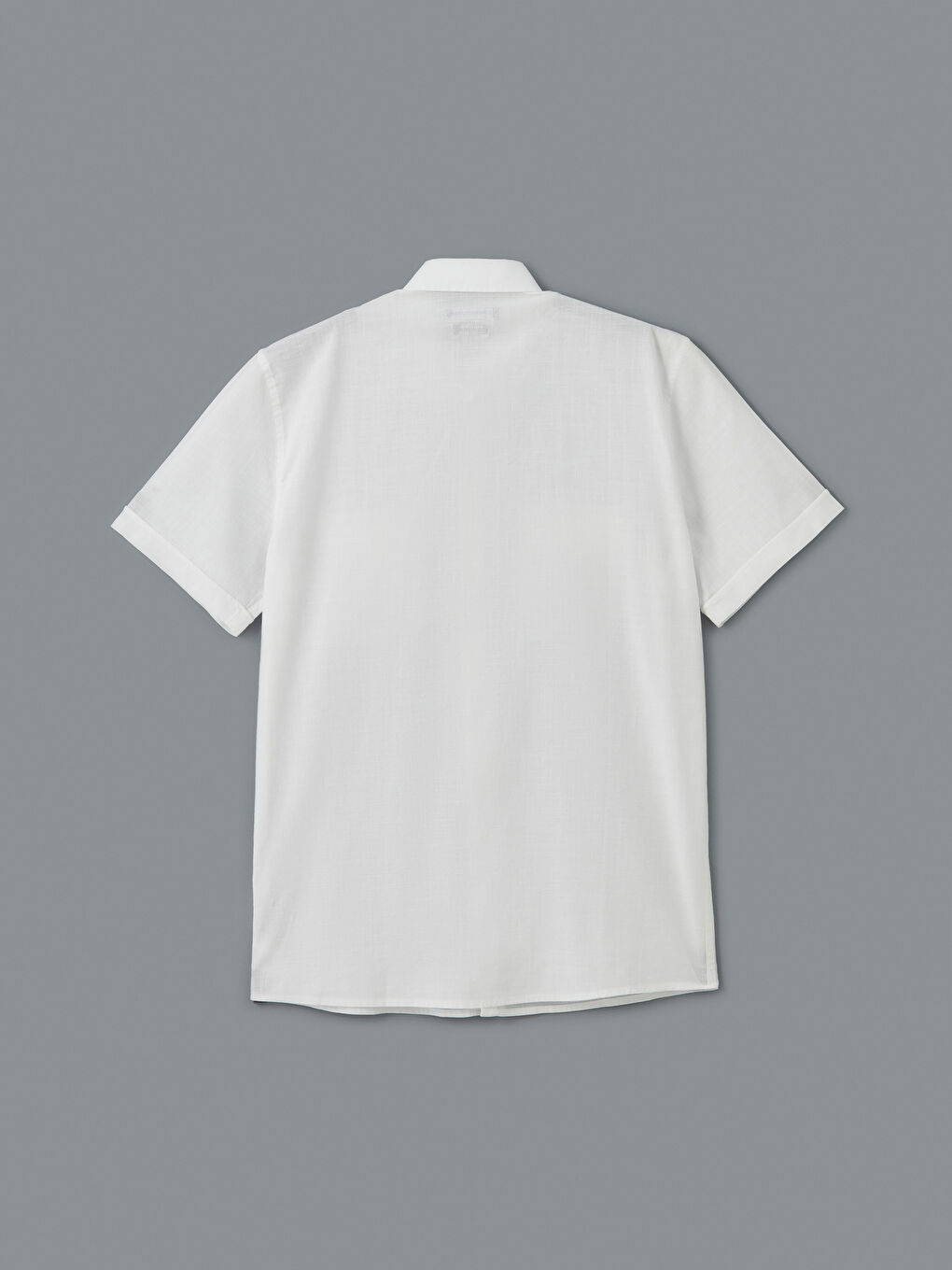 LCWAIKIKI Classic Regular Fit Short Sleeve Poplin Men's Shirt -S5FL27Z8-Q6K