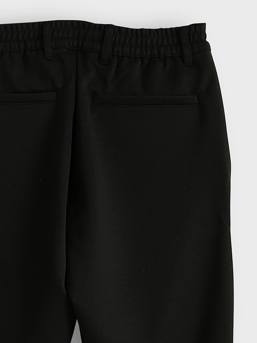 Slim Fit Pleated Men's Trousers-2