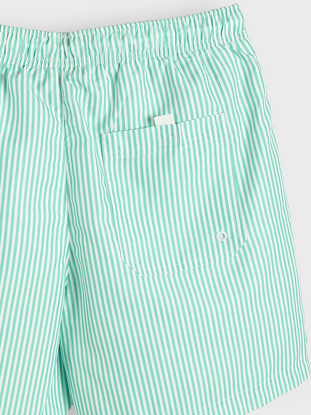 Short Patterned Men's Swimming Shorts-3