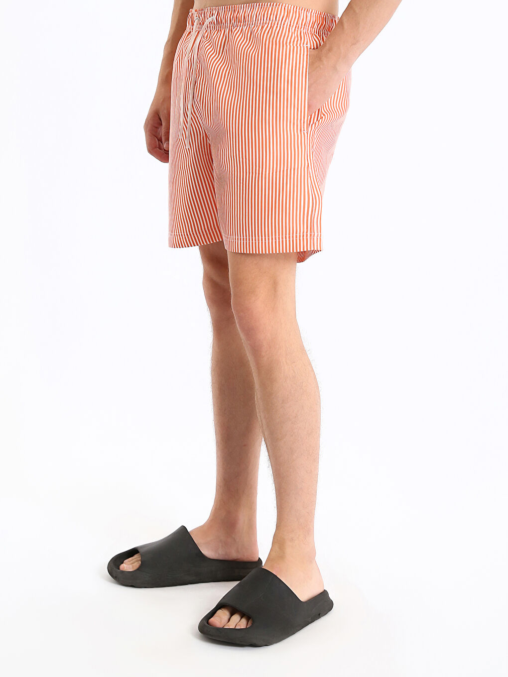 شورت سباحة منقوش للرجال-3