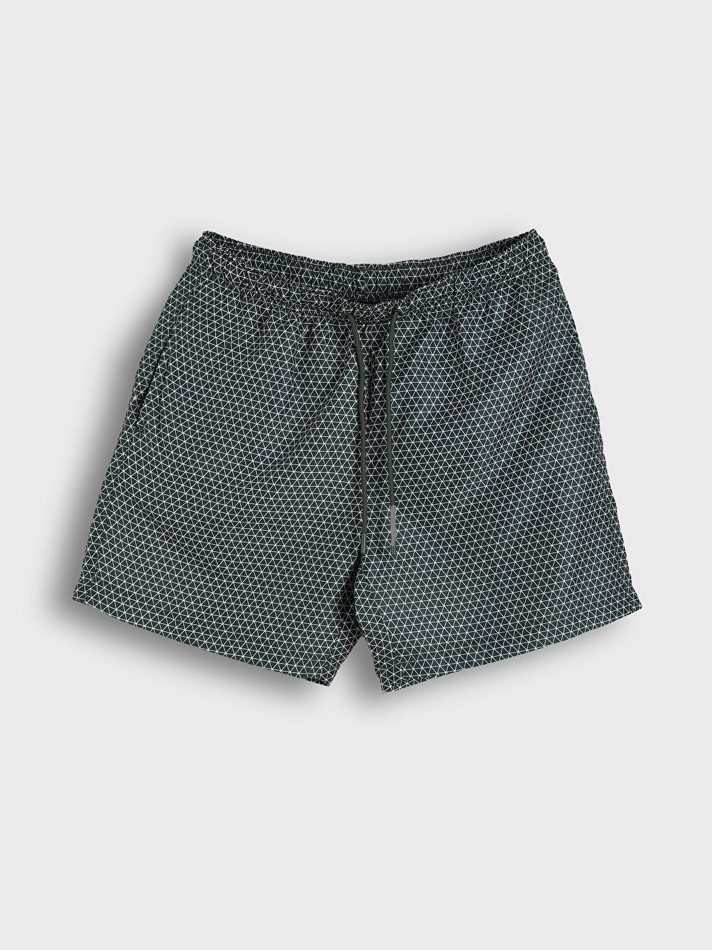 Short Patterned Men's Swimming Shorts