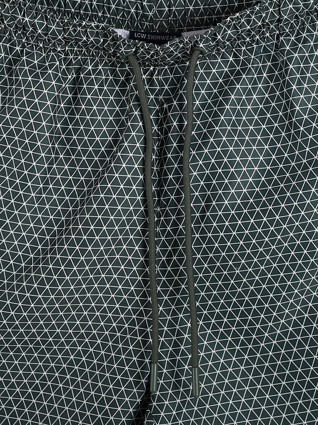 Short Patterned Men's Swimming Shorts-2