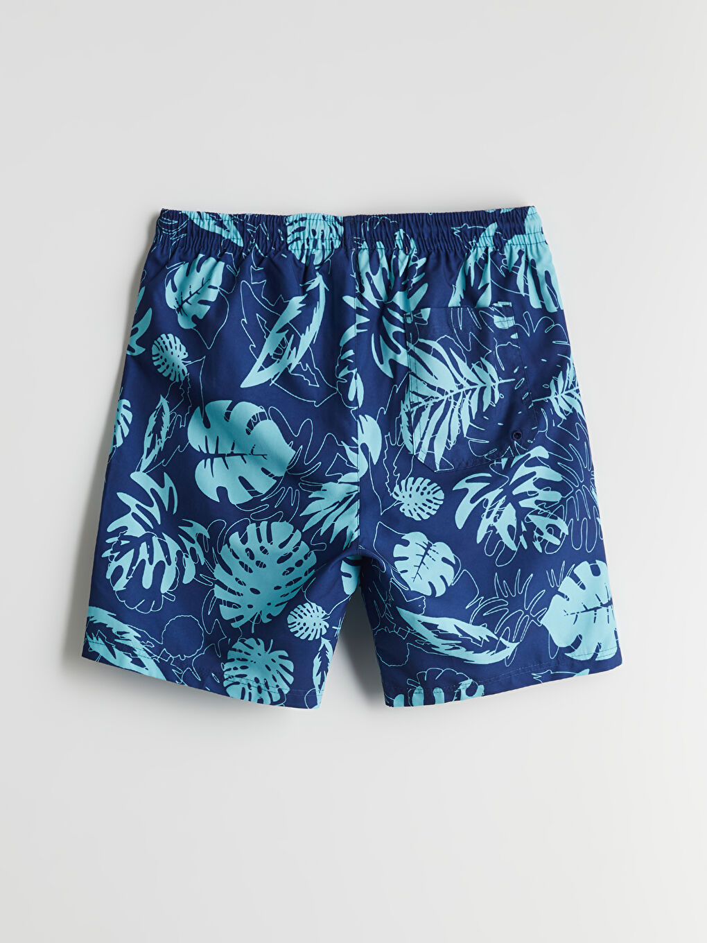 Short Patterned Men's Swimming Shorts -S5FM85Z8-LSJ