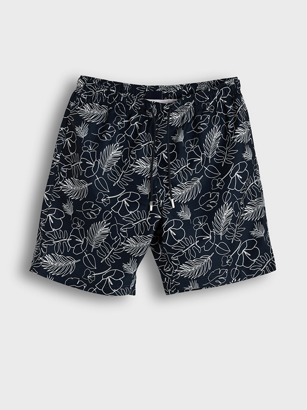 Short Patterned Men's Swimming Shorts