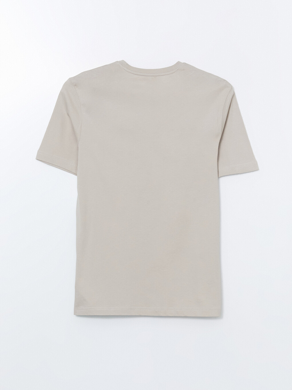 Crew Neck Printed Jersey Men's T-shirt-5