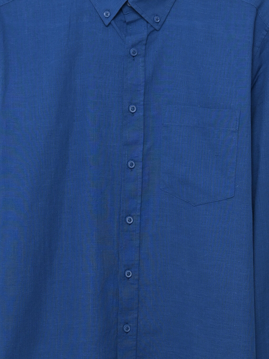 LCWAIKIKI Classic Regular Fit Long Sleeve Linen Blend Men's Shirt -S5FM94Z8-H9U