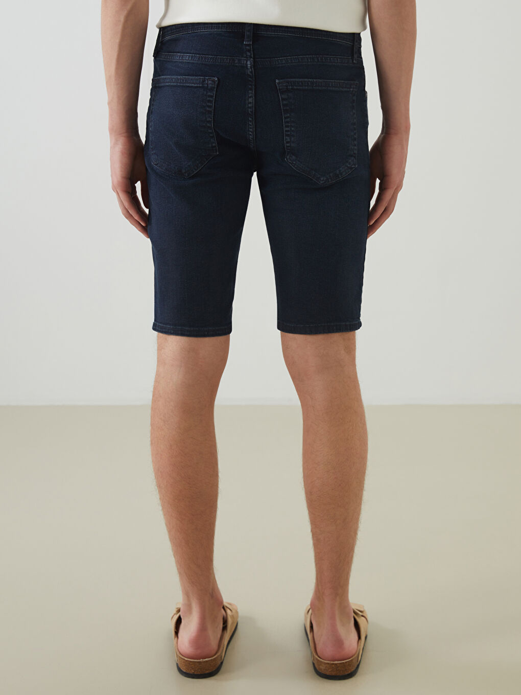 Super Skinny Fit Men's Denim Shorts -S5FN05Z8-309