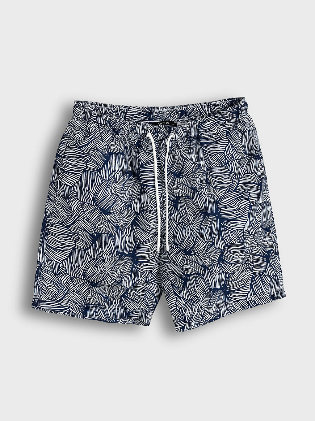 Short Patterned Men's Swimming Shorts