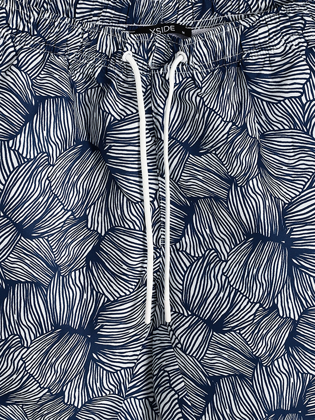 Short Patterned Men's Swimming Shorts-2