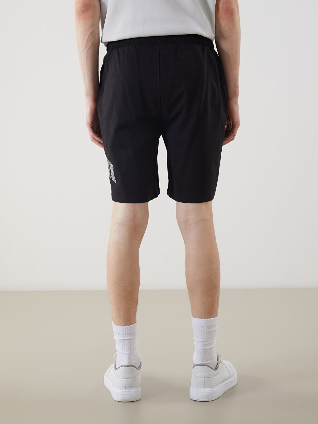 Standard Fit Printed Men's Shorts -S5FN24Z8-CVL