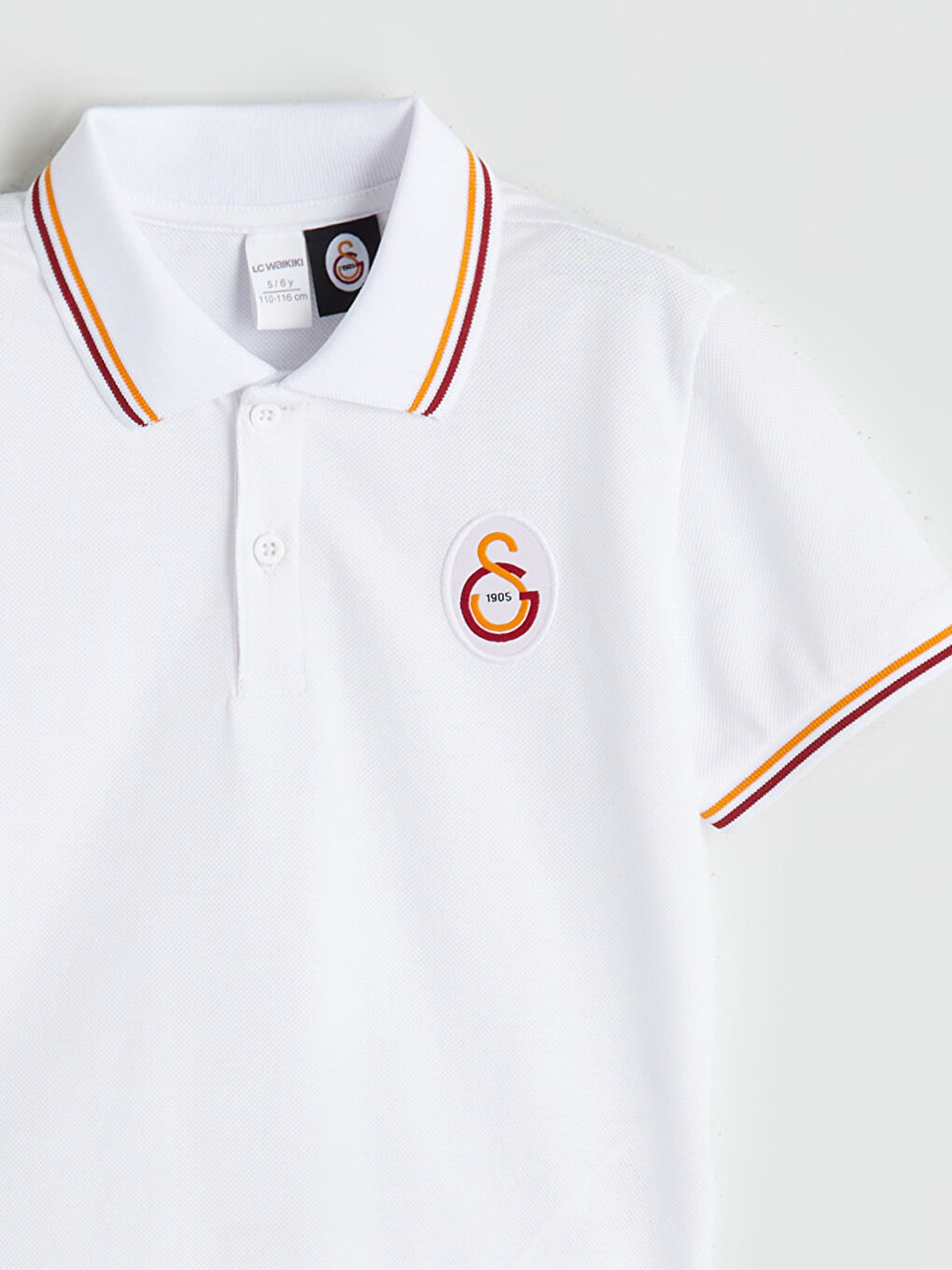 LCW Kids Polo Neck Galatasaray Printed Boys' T-Shirt -S5FN30Z1-Q6K