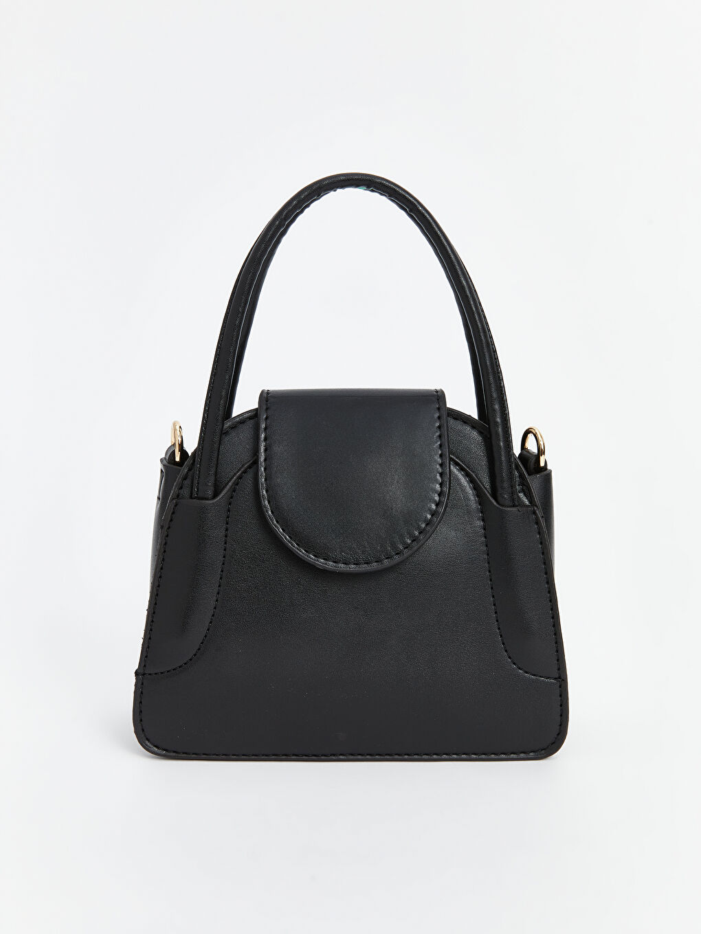 Siyah Çıkarılabilir Askılı Kadın Omuz Çantası