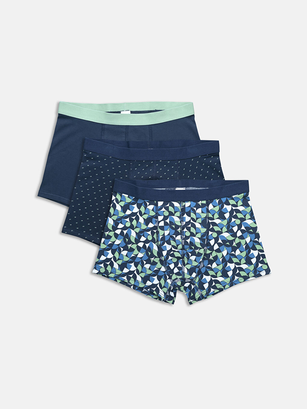 LC Waikiki Standard Fit Cotton Stretch Men's Boxer 3-pack -S5FN73Z8-LRF