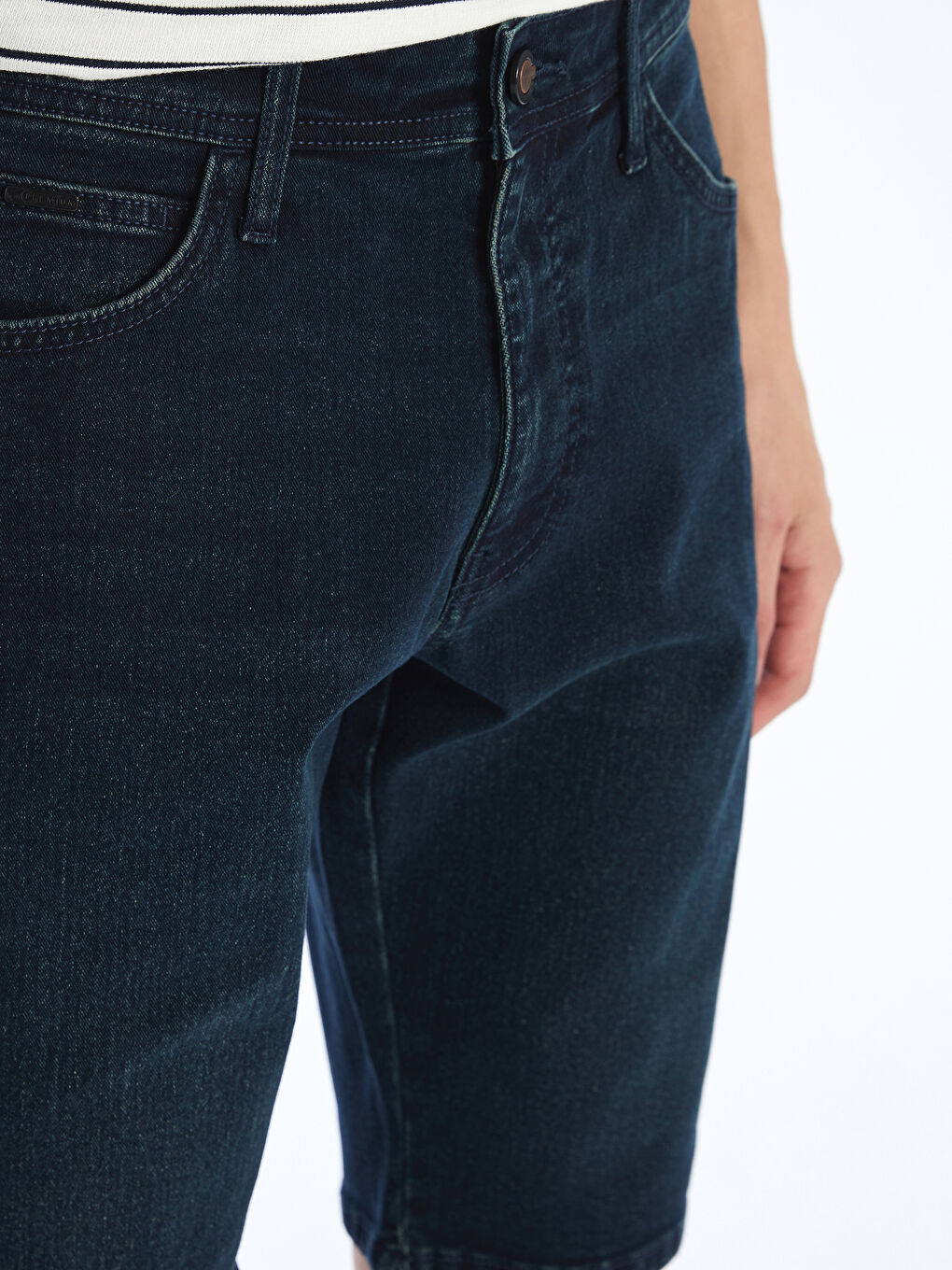 LCW Jeans Standard Fit Men's Denim Shorts -S5FN82Z8-309