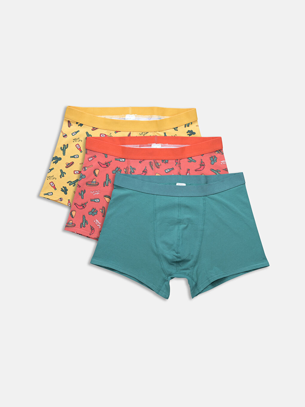 LC WAIKIKI Standard Fit Cotton Stretch Men's Boxer 3-pack -S5FN87Z8-LSN