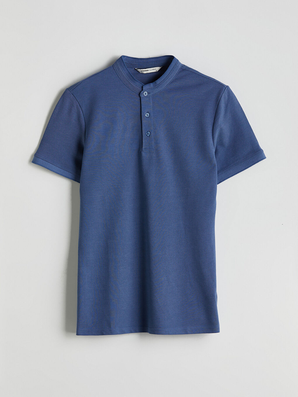 Grandad Collar Short Sleeve Men's T-Shirt -S5FO06Z8-MKQ