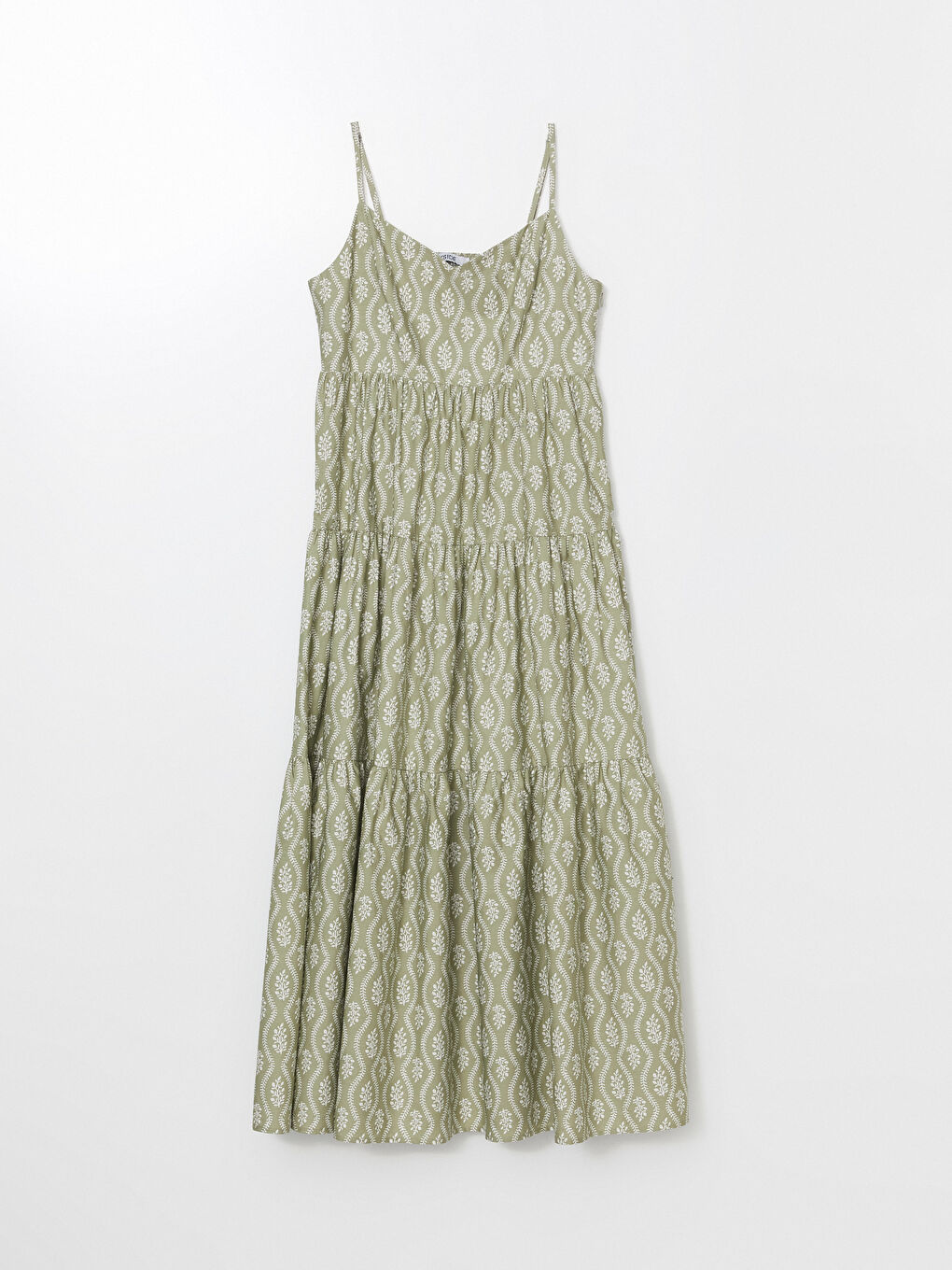 Patterned Poplin Dress -S5FO56Z8-LS5