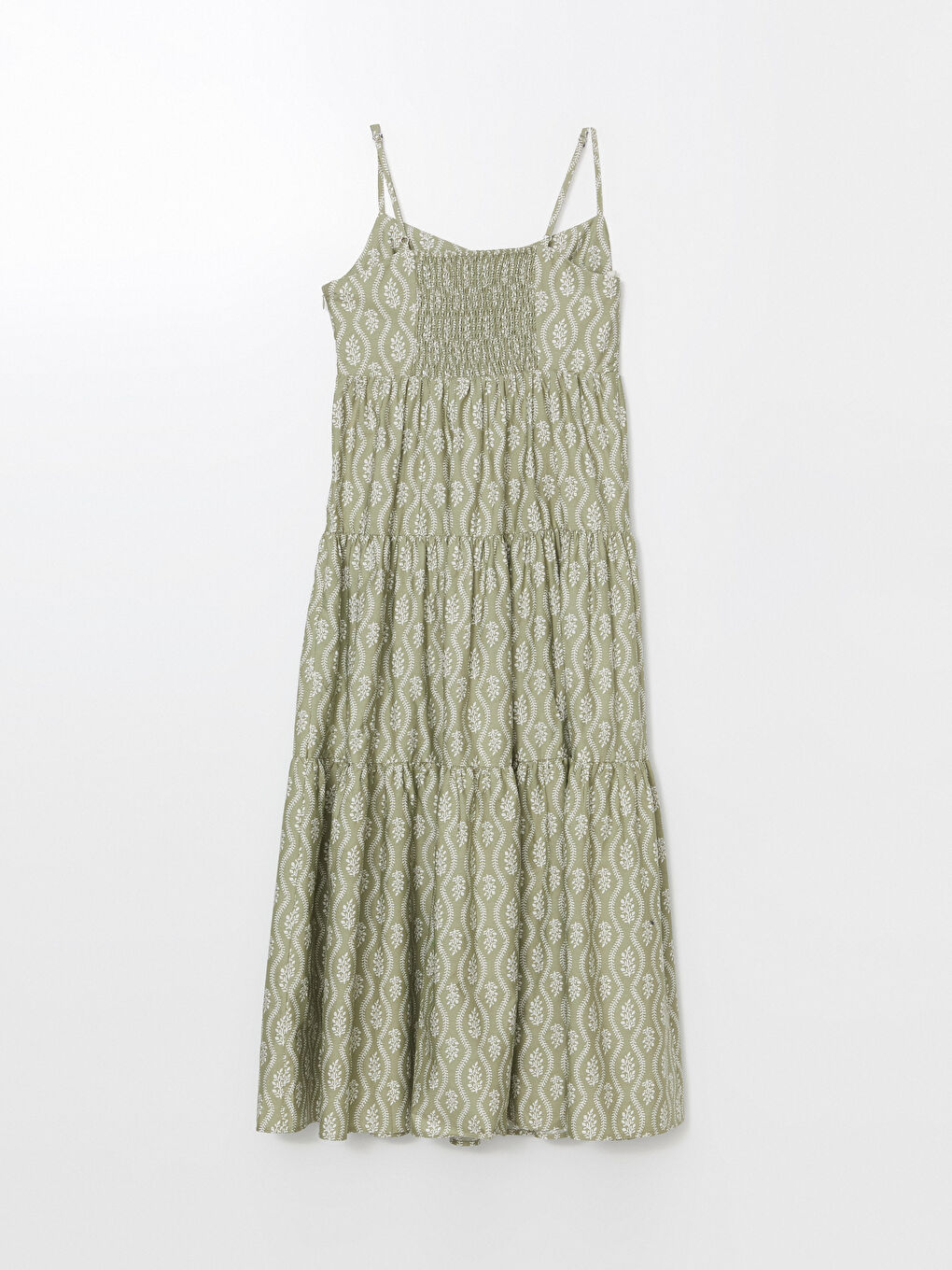 Patterned Poplin Dress -S5FO56Z8-LS5