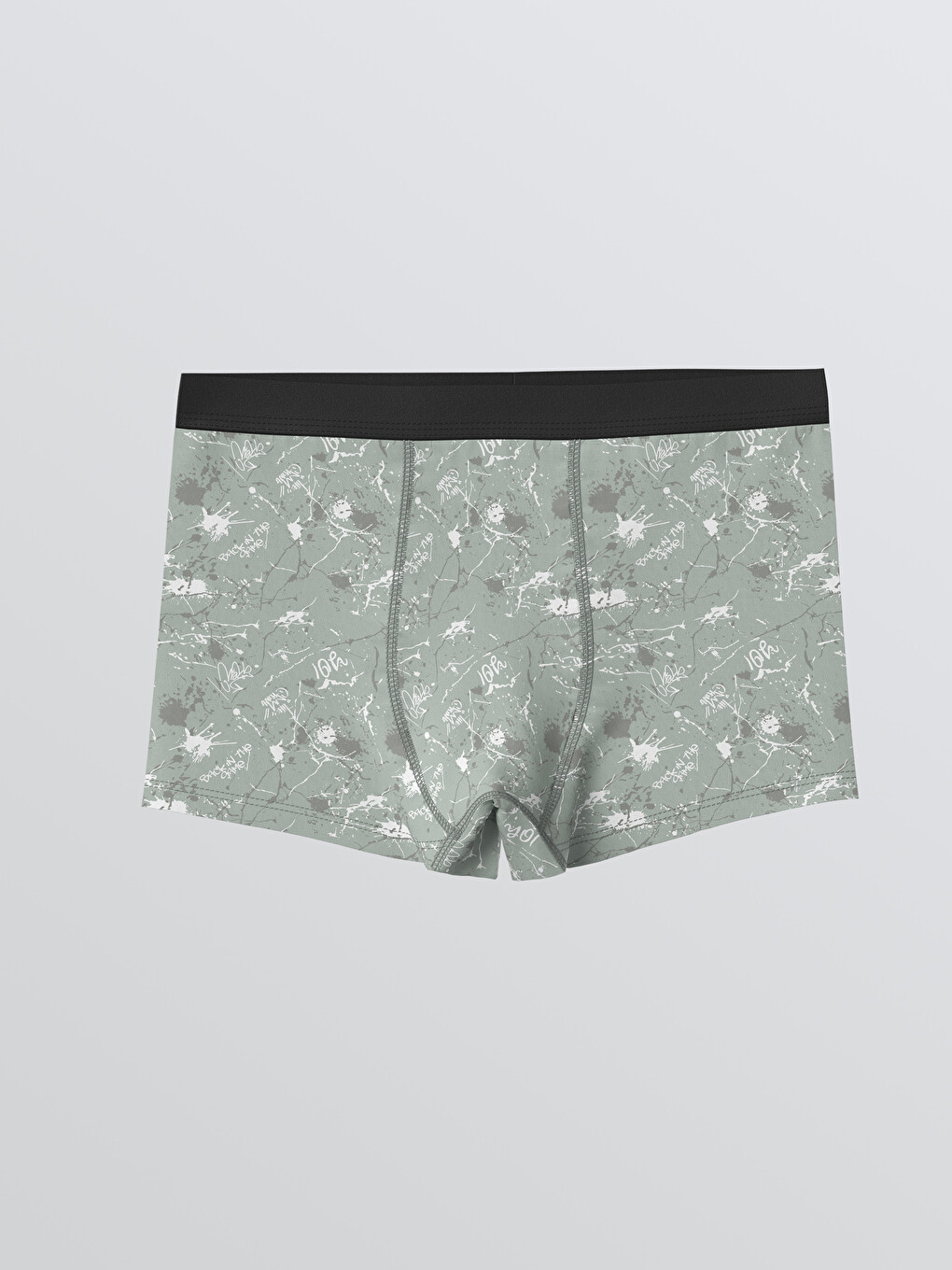 Gri Erkek Çocuk Boxer