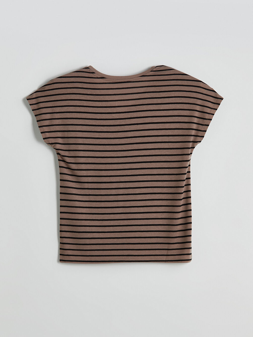 LCWAIKIKI Classic Woman BROWN T-Shirt -S5FP51Z8-LEW