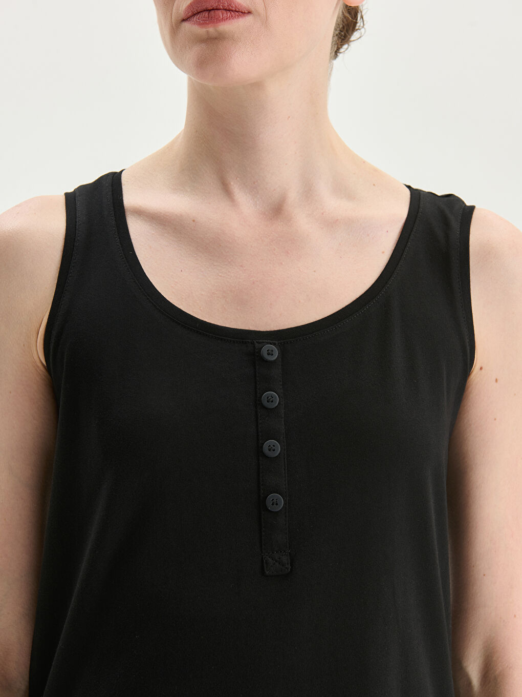 U Neck Women's Tank Top -S5FP62Z8-CVL