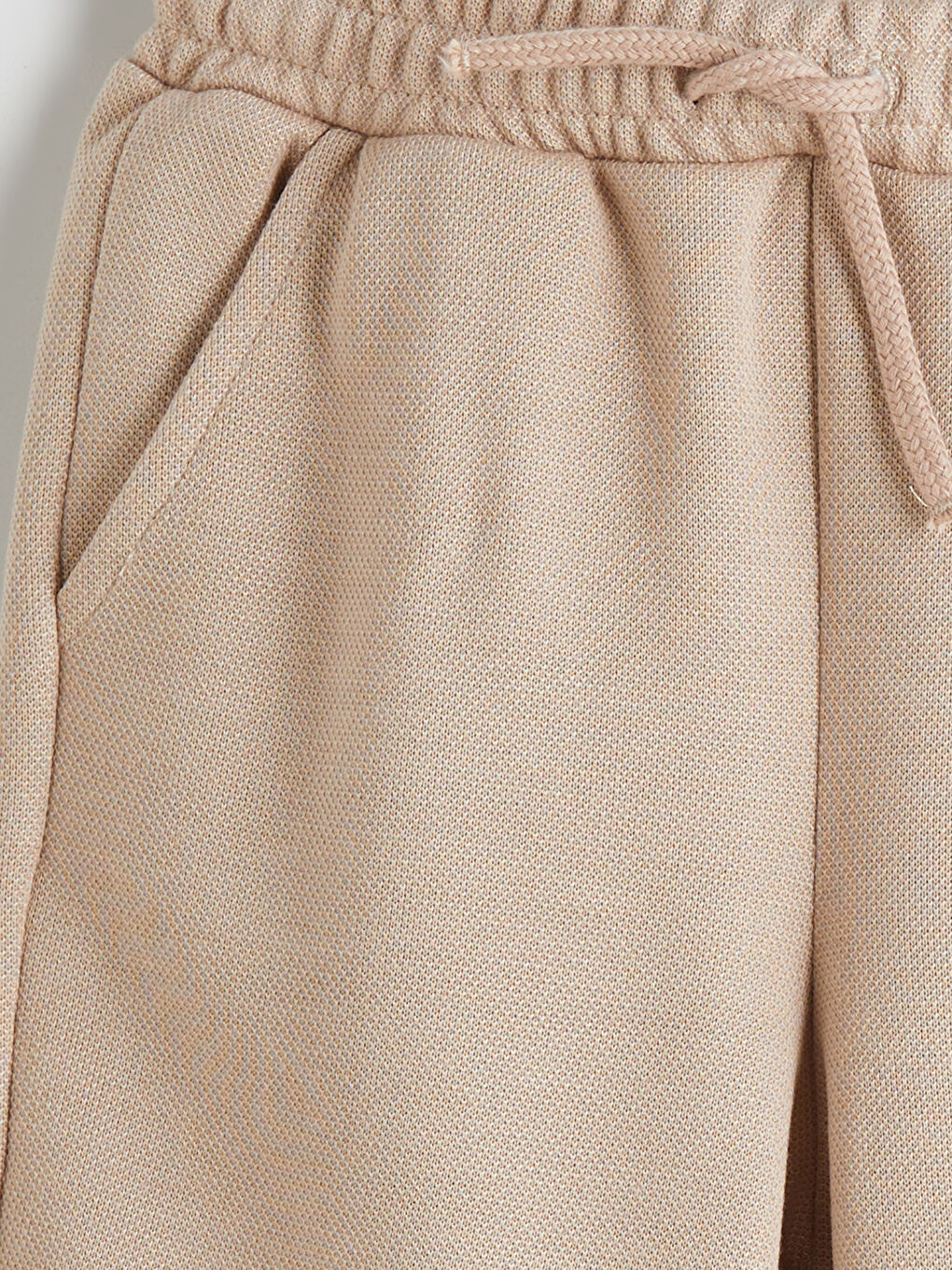 Kahverengi Beli Lastikli İnterlok Erkek Çocuk Şort-2