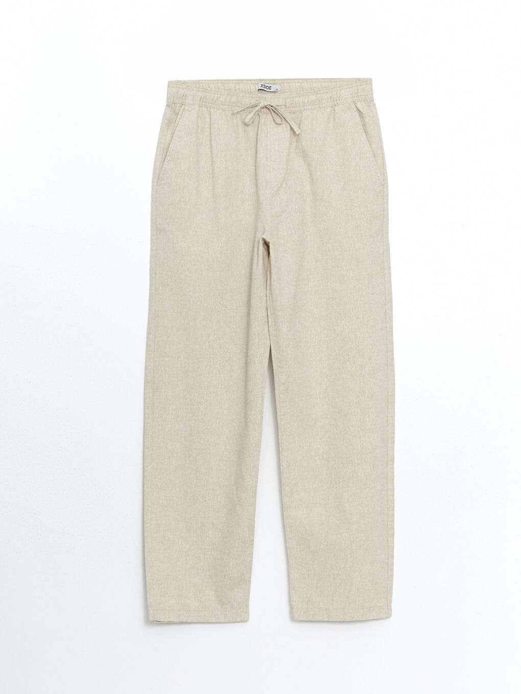 XSIDE Muške pantalone opuštenog kroja od mešavine lana -S5FQ94Z8-L8Q