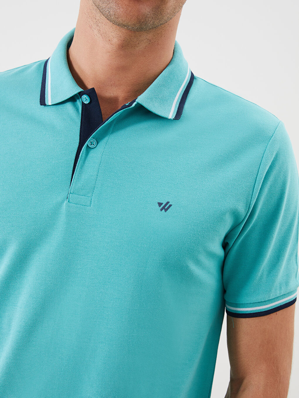 LCWAIKIKI Classic Polo Neck Pique Men's T-Shirt -S5FR01Z8-GGT