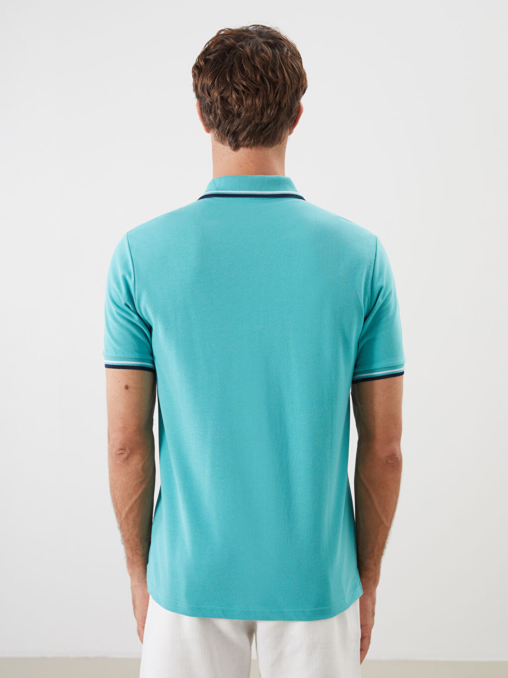 LCWAIKIKI Classic Polo Neck Pique Men's T-Shirt -S5FR01Z8-GGT