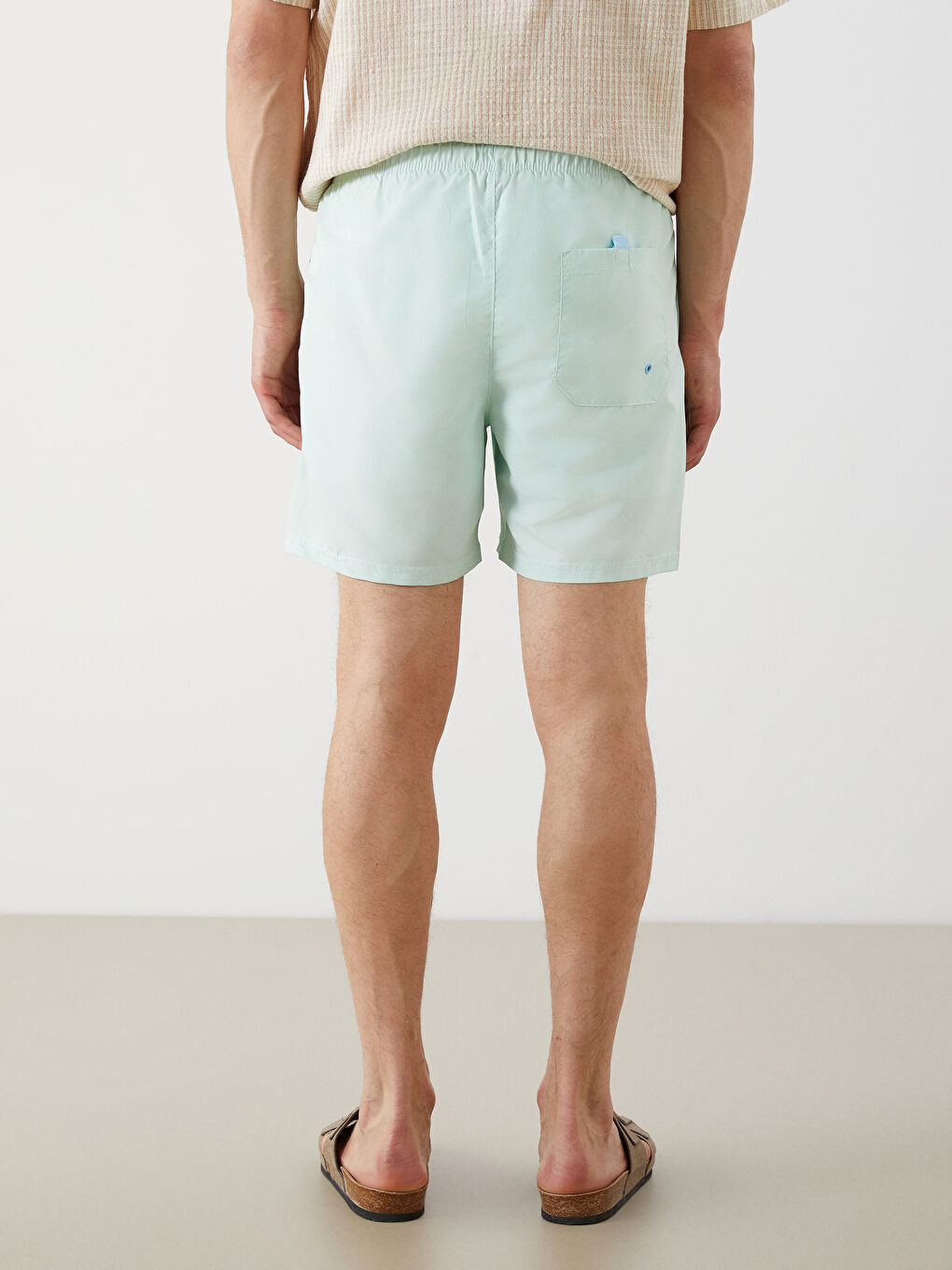 Short Length Basic Men's Swimming Shorts -S5FR02Z8-FQW