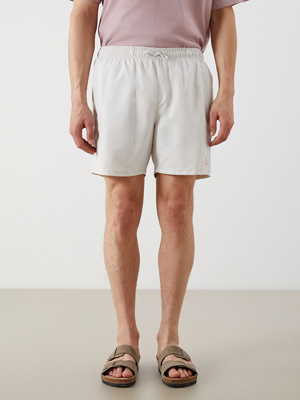 Short Length Basic Men's Swimming Shorts -S5FR02Z8-G5K