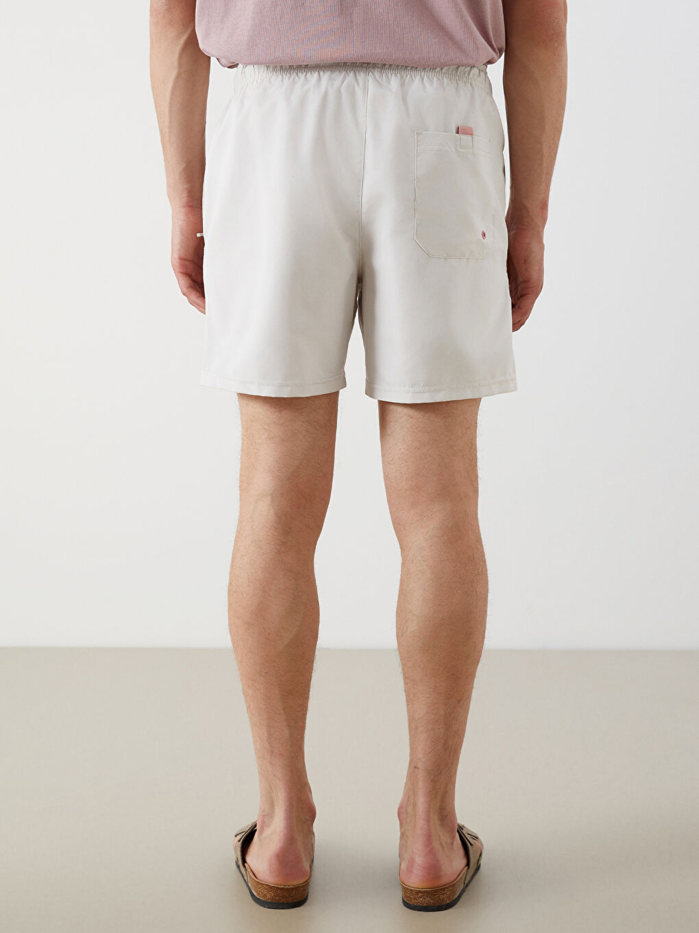 Short Length Basic Men's Swimming Shorts -S5FR02Z8-G5K