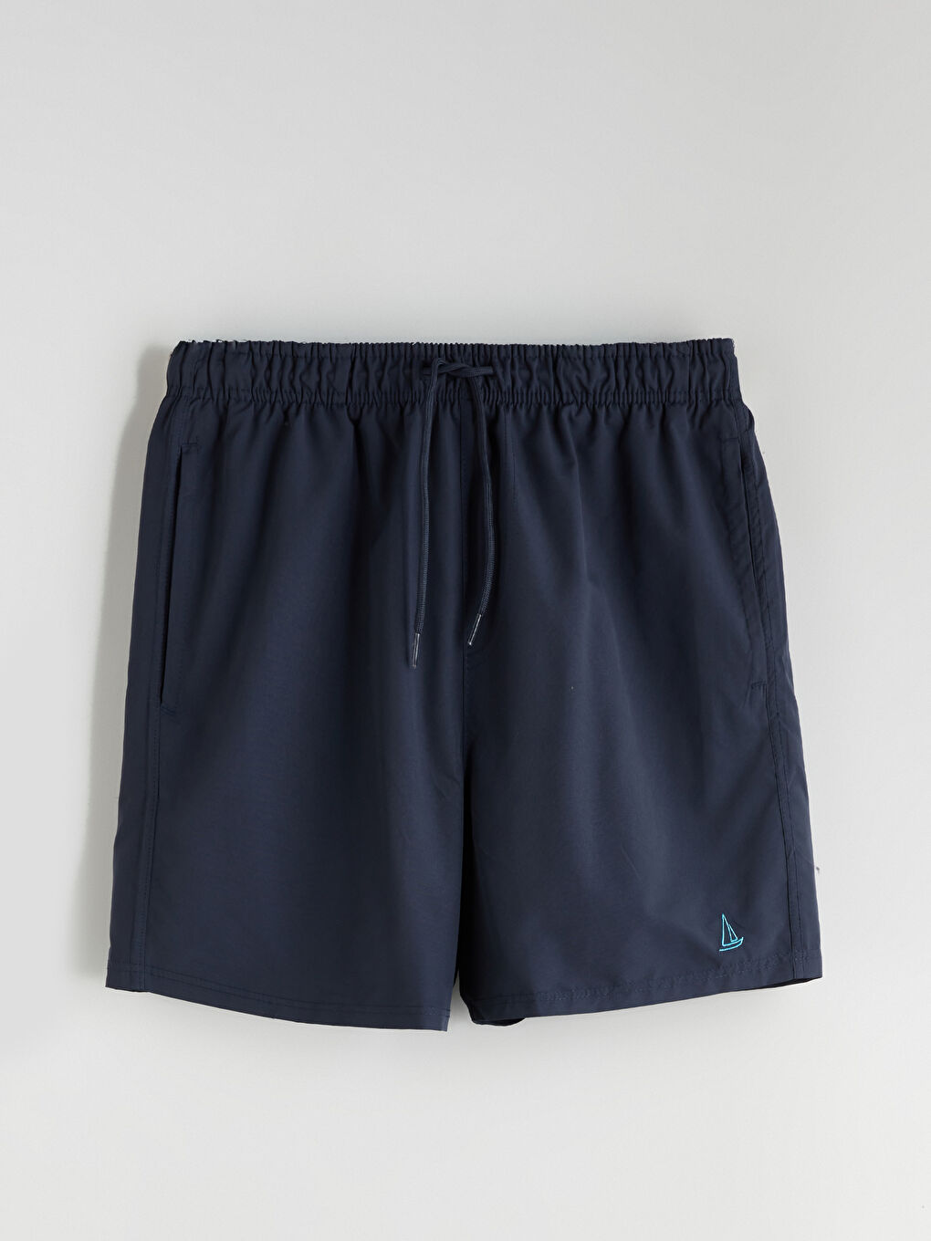 Kısa Boy Basic Erkek Deniz Şortu-4